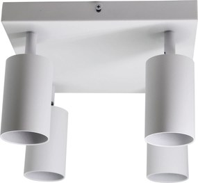 Mennyezeti Lámpa Halogén Cső Fali Lámpa GU10 szögletes fehér