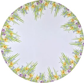 Húsvéti terítő O 120cm Tavaszi rét