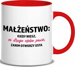 Bögre Piros Fül Amikor Tudod, Mit Mond A Másik Esküvő Évforduló Ajándék