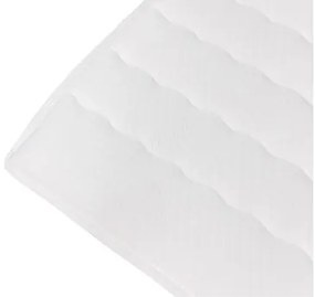 Franciaágy 140 cm Moritena (krém) (ágyráccsal és matraccal) (tárolóhellyel). 1104178