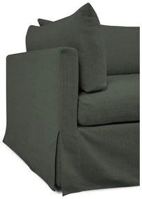 Sötétzöld kanapé 244 cm Horn – Scandic