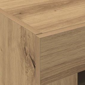 Fali Szekrények 2 db Művészi Tölgy 69,5x34x90 cm Mérnöki Fa