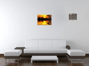 Gario Vászonkép Afrika Méret: 100 x 40 cm