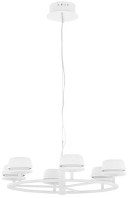 ITALUX AD16004-6A-WH MIRANDA Modern Csillár Fehér LED IP20