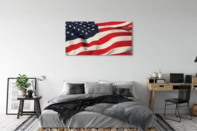 Canvas képek Amerikai zászló 100x50 cm