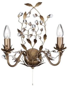 Searchlight - Fali lámpa ALMANDITE 2xE14/7W/230V