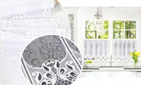 Zsakárd függöny, vitrázs függöny, lambrekin, 40 cm