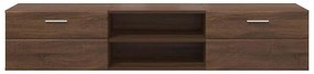 TV szekrény fiókkal barna tölgy 150 x 39 x 30 cm Faanyag