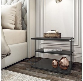 Kisasztal LIFON 40x50 cm antracit