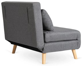 Ágyazható Fotel Szürke Színben. MARRY 2