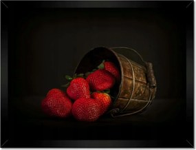 Poszterek keretben 40x30 Természetes eper