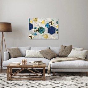 Kép - Márvány kompozíció (üvegen) (70x50 cm)