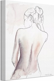 Meztelen nő Vázlat vászonkép 30x40 cm