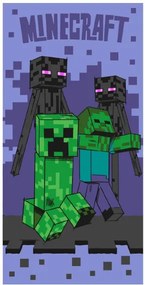 Minecraft Sketch Mobs fürdőlepedő, strand törölköző 70x140cm