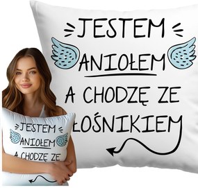 Párna Valentin Napra Lány Angyal Ajándék Neki