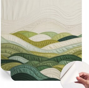 Öntapadós Stílusos Dekoratív Fotótapéta Szövet dombok 250x250 cm