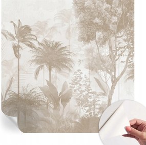 Modern öntapadós fali fotótapéta Trópusi tájkép 250x250 cm