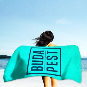 Budapest türkiz strandtörölköző