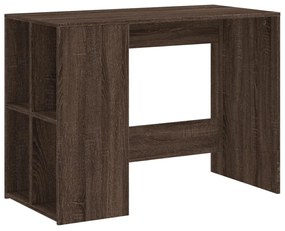 barna tölgyszínű szerelt fa íróasztal 102x50x75 cm