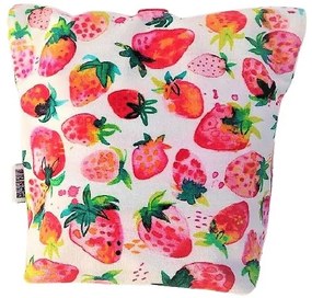 Textil óvodás uzsonnás tasak epres