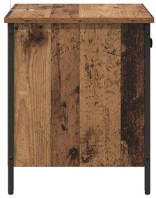 Éjjeliszekrény fiókkal 2 pcs Régi fa 40 x 42 x 50 cm Faanyag