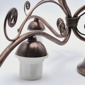 Csillár láncon RETRO II 3xE27/60W/230V