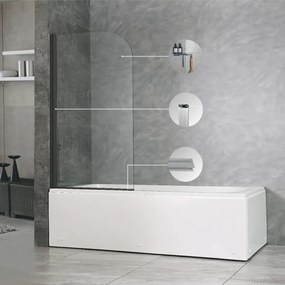 Eva kádparaván 70x140 cm Black