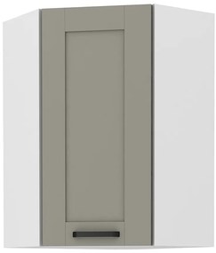 Felső sarok konyhaszekrény Lucid 58 x 58 GN 90 1F (claygrey + fehér). 1045454