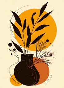 Poszter 40x55cm Aranyszem mezők