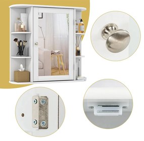 Fürdőszobai tükrös tárolószekrény