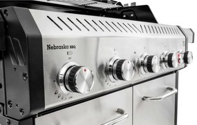G21 Nebraska BBQ Premium line gázgrill, 6 égő + redukciós szelep ingyen