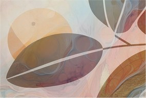 Flizelin fotótapéta Flizelin Design Harmonikus levelek 104x70