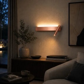 BRILAGI -LED fali spotlámpa ARLIX LED/3W/230V + LED/7W bronzszínű CRI 90