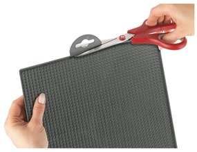 Szürke gumi edénycsepegtető alátét 40x30 cm Maxi – Wenko