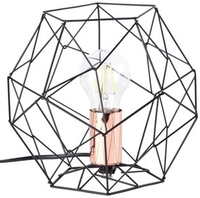 Brilliant - Asztali lámpa SYNERGY 1xE27/60W/230V fekete/réz