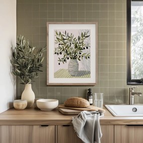 Nyomtatott keretezett kép 40x50 cm Olive Bunch II – Styler