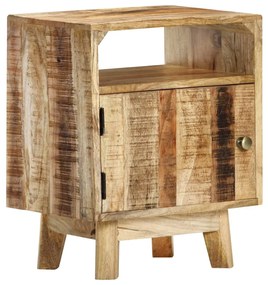 nyers mangófa éjjeliszekrény 40 x 30 x 50 cm