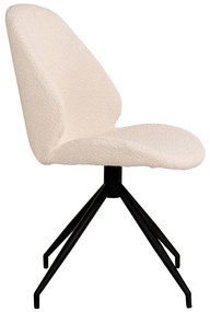 Monte Carlo forgó étkezőszék ecobőr fehér