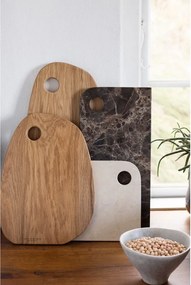 Márvány szervírozó vágódeszka 38 x 18 cm Marble – Mette Ditmer Denmark