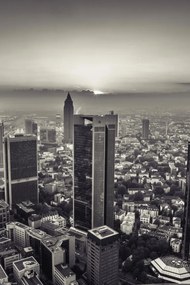 Poszter 20x30cm Város panoráma alkonyatkor 2, Assaf Frank