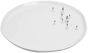 Räder Fehér porcelán tányér SILVER TREES