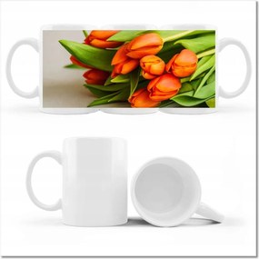 Nőnapi nyomott mintás bögre Ajándék Love