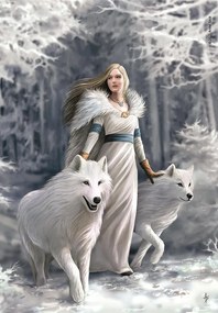Anne Stokes Winter Guardians 1000 db-os Compact puzzle Clementoni