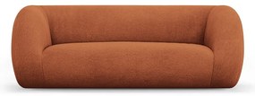 Narancssárga buklé kanapé 210 cm Essen – Cosmopolitan Design