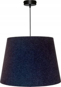 Függőlámpa E27 sötétkék arany Lámpabúra Kúp 34x44 h29 Arezzo