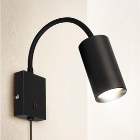 Brilagi - Állítható fali lámpa SELE 1xGU10/30W/230V fekete