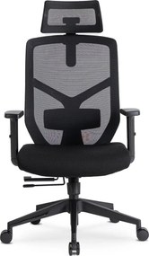 Forgószék ergonomikus fekete. BENTO