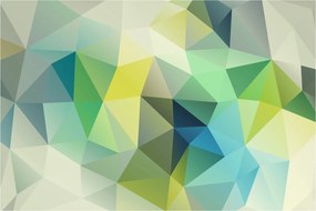 A geometriai absztrakció képe (90x60 cm)