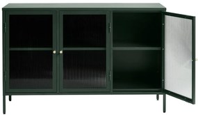 Bronco zöld fém tálalószekrény, magasság 85 cm - Unique Furniture