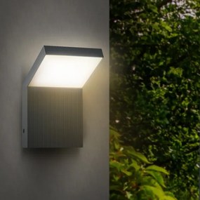 Brilagi - LED kültéri fali lámpatest RIANO LED/8W/230V antracit IP65